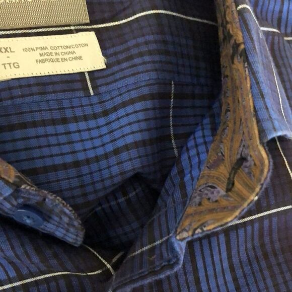 Thomas Dean men’s XXL casual button up shirt - Picture 8 of 8